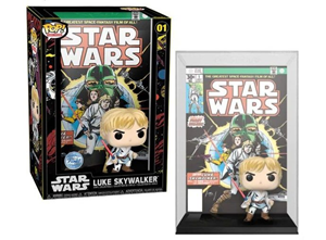 اکشن فیگور اسپشیال 9 سانتی فانکو پاپ لوک اسکای واکر با کاور فیلم جنگ ستارگان مدل Funko POP - Comic Covers - Disney - Star Wars - Luke Skywalker - Bobble Head - Exclusive _اسباب بازی